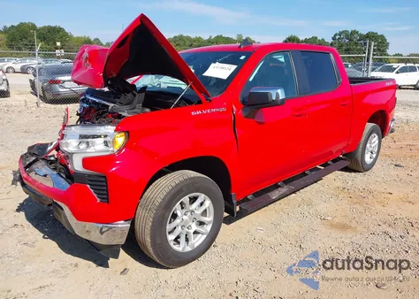 2023 Chevrolet Silverado 4Wd Standard Bed Lt из США, поврежденный, VIN 1GCUDDED5PZ260649